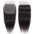 Load image into Gallery viewer, Silkswan Hair Straight Swiss Lace Closure 4x4 5x5 6x6 7x7 with Baby Hair Human Top Closure