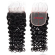 Load image into Gallery viewer, Silkswan Hair Deep Wave Lace Closure 4x4 6x6 Swiss Lace Top Closure with Baby Hair