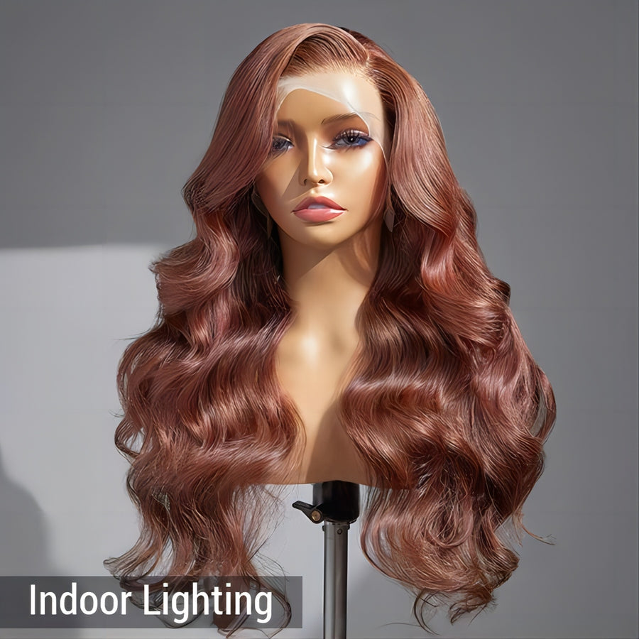 Silkswan brazilian human hair new color and style brown color wig top quality