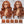 Load image into Gallery viewer, silkswan brazilian human hair Cinnamon Brown Loose Wave 5x5 Closure Glueless Undetectable Lace Wig
