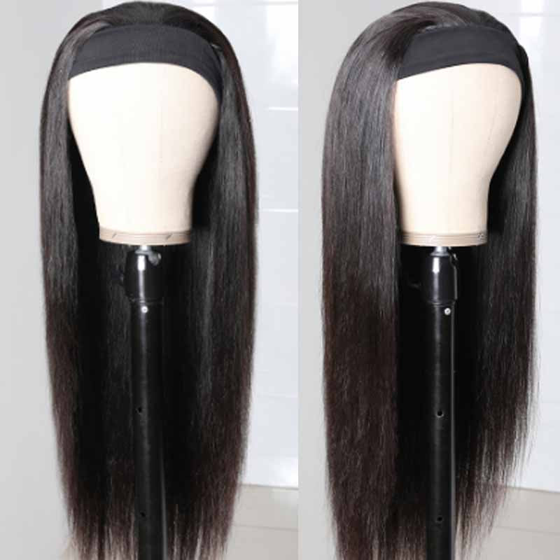 Silkswan Hair New Style Headband Wigs Non Lace Wigs Straight Human Hair 10-22 Inches