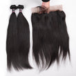Load image into Gallery viewer, Silkswan Hair Straight Hair Bundles with 360 Lace Frontal Ear to Ear Hair Extensions 3Pcs/lot