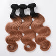 Load image into Gallery viewer, Silkswan Hair 1B/30 Body Wave 3 Bundles with 13x4 Ear to Ear Lace Frontal Human Virgin Hair