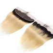 Load image into Gallery viewer, Silkswan Hair 1B613 Color Straight Hair Bundles with 13x4 Lace Frontal 4Pcs/Lot Human Virgin Hair