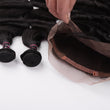 Load image into Gallery viewer, Silkswan Hair Body Wave Bundles with 360 Lace Frontal with Natrual Baby Hair 3Pcs/lot