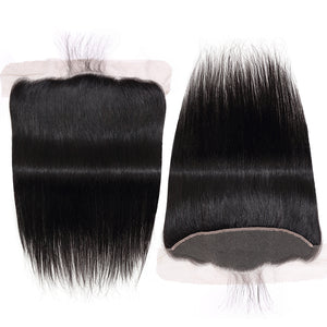 Silkswan Hair Straight Lace Frontal 13x4 or 13x6 Lace Ear to Ear Top Closure Swiss Lace