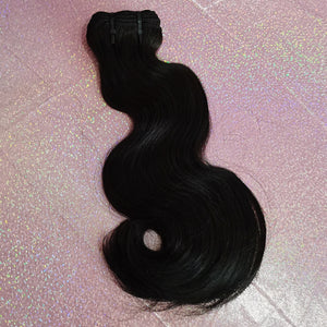 Silkswan Hair Double Drawn Hair Bundles Body Wave Full End Human Virgin Hair Weft