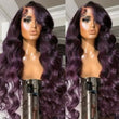 Load image into Gallery viewer, Silkswan hair new style human hair 1b/99j body wave frontal wig
