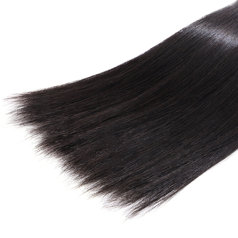 Silkswan Hair Natural Color Top Remy Hair Double Drawn Hair Bundles Full Hair End 8-24 Inches