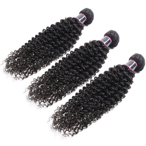 Silkswan Hair Kinky Curly Human Hair Virgin Hair Bundles 8-28 inches Hair Extension