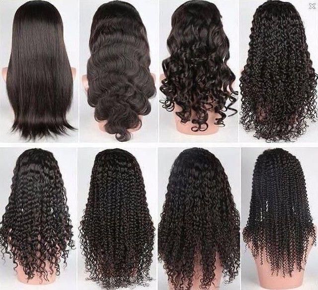 100% human hair34 inches Straight Body Wave Loose Wave Jerry Curly Deep Wave Transparent Frontal Wig Peruvian Remy Human Hair Wigs 13x4 Wig Pre Plucked