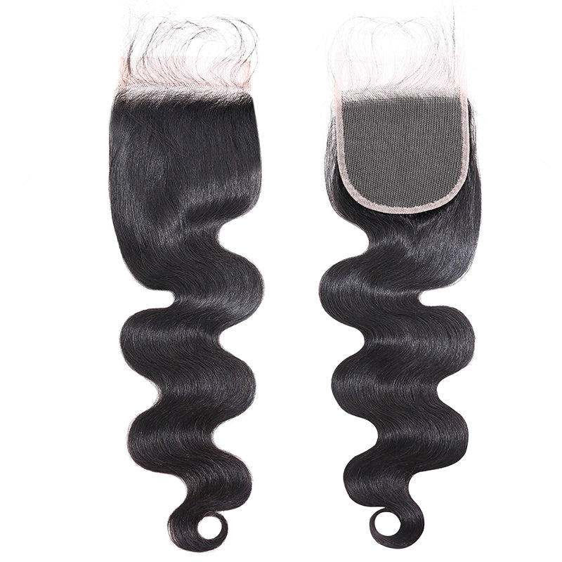 Silkswan Hair Body Wave HD Lace Closure 4x4 5x5 6x6 Top Closure Human Virgin Ha