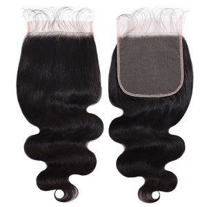 Silkswan Hair Body Wave HD Lace Closure 4x4 5x5 6x6 Top Closure Human Virgin Ha