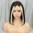 Load image into Gallery viewer, Silkswan hair new style human hair frontal bob wig #1b/613
