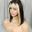 Load image into Gallery viewer, Silkswan hair new style human hair frontal bob wig #1b/613
