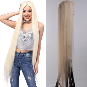 Silkswan Hair 613 Blonde Full Lace Wigs Pre Plucked 38 40 Inches Human Virgin Hair Wigs