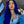 Load image into Gallery viewer, Silkswan Hair Human Virgin Hair Wig Straight Blue 13x4 Lace Front Wigs Pre Plucked
