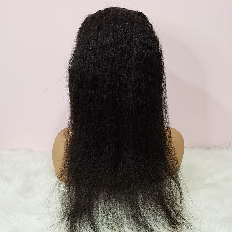 Silkswan Hair Curly Ponytail Straight Virgin Hair Kinky Straight Human Hair Clip In