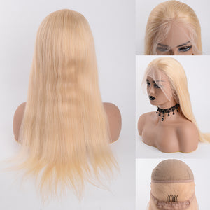 Silkswan Hair 613 Blonde Full Lace Wigs Pre Plucked 38 40 Inches Human Virgin Hair Wigs