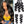 Load image into Gallery viewer, Silkswan Hair Boundles with 4x4 Lace Closure Body Wave Hair Weft Extensions 4Pcs/lot
