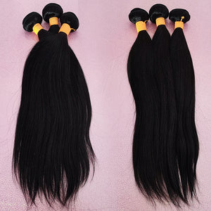 Silkswan Hair Straight 11A Human Hair Bundles Brazilian hair 20 22 24 26 28 30 Inches