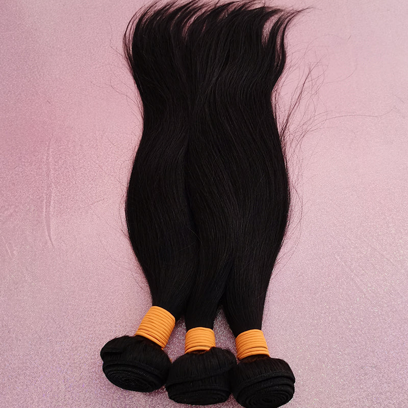 Silkswan Hair Straight 11A Human Hair Bundles Brazilian hair 20 22 24 26 28 30 Inches